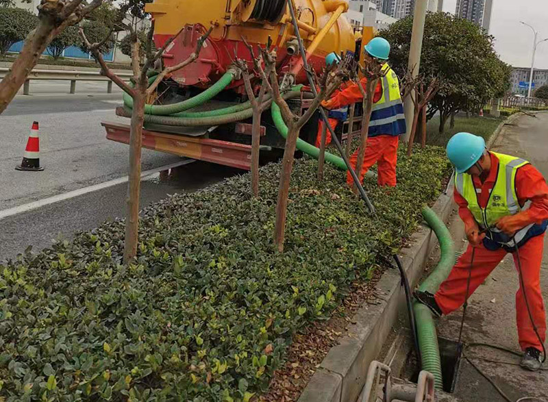 瓮安市政管道清淤
